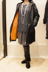 スペインラムダウンコート